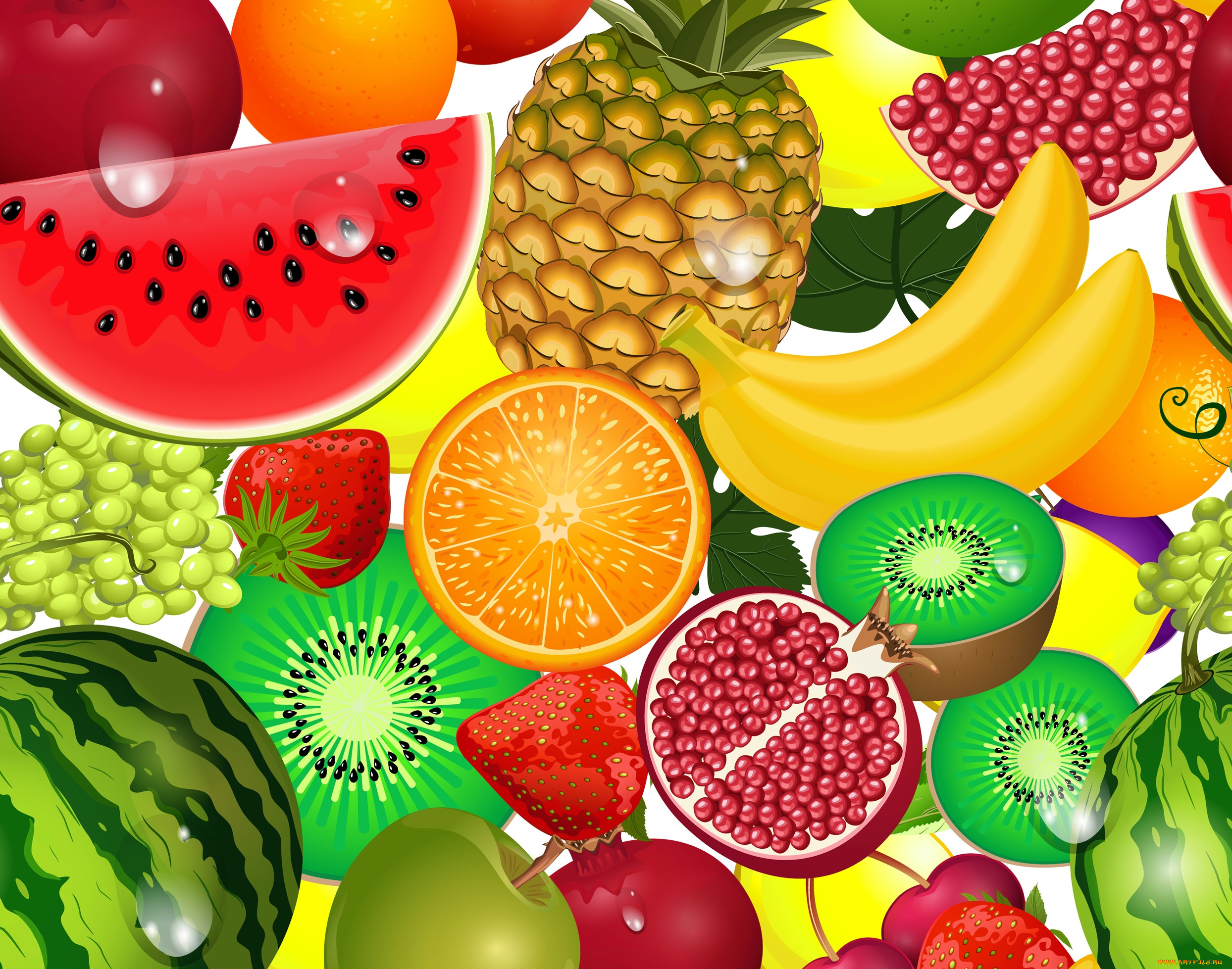 Все фрукты их блокс фрукт. Сочные фрукты. Сочные овощи и фрукты. Фрукты Векторная Графика. Фрукты фон.